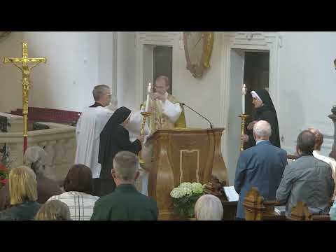 Heilige Messe, Hochfest Fronleichnam, 8.06.2023, P. Damian Lienhart OCist