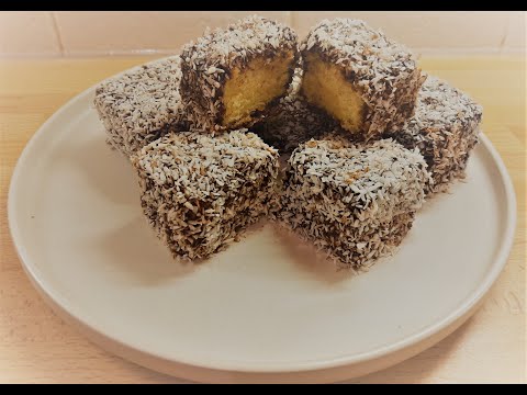 Lamington Cake - Australian Lamington Cake.