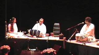 Anindo Chatterjee and Trichy Sankaran - tabla-mridangam duet - Toronto 2002