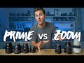 PRIMES vs ZOOMS - Which Lenses are BEST?