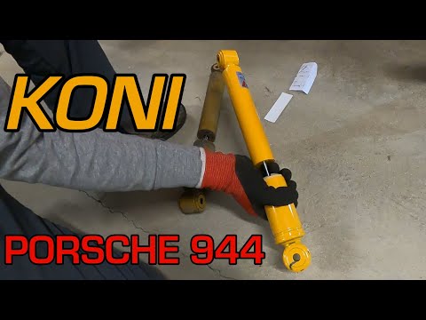Porsche 944 Gets New Rear Shocks