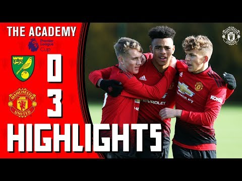 Highlights | Norwich U18 0-3 Manchester United U18 | The Academy