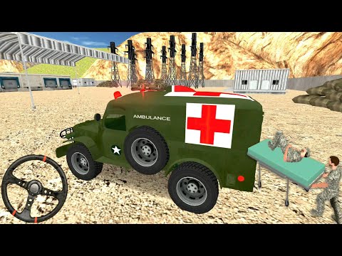 US Army Rescue Ambulance Driving Simulator: Transport Games - Android gameplay