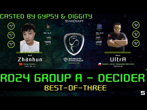 BSL 14 Ro24 Group A - bo3 - 🇨🇱 UltrA [T] vs 🇨🇳 Zhanhun [P] - WILL BEST CHINESEE PROTOSS ADVANCE  ?