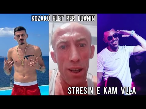 KOZAKU LIVE ME FABIO DUSHKUN - Kozaku flet për Stresin thot që Stresin e kam vlla / Luani007 / Kebja