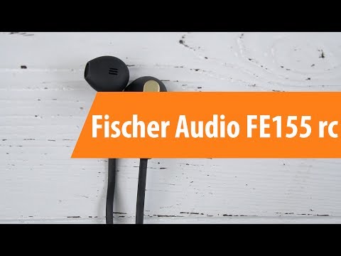 Распаковка наушников Fischer Audio FE-155 RC Gold