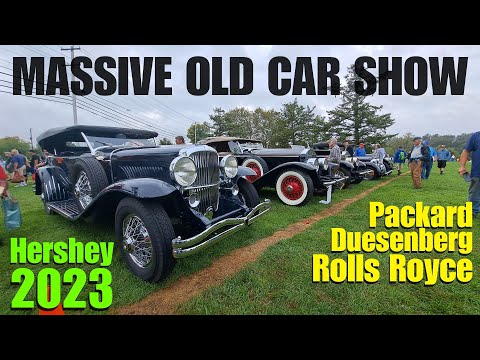 Exploring the Largest Antique Car Show in the World with 1,000+ Old Vehicles | Hershey Car Show 2023