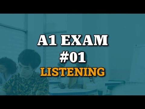 A1 European Portuguese Exam 01: Listening Part - Try These Questions!