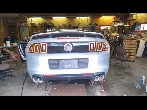 2014 Mustang Corsa Sport GT500 Mufflers