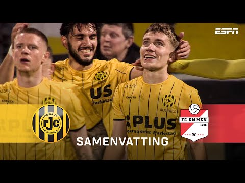 5️⃣ DOELPUNTEN, wedstrijd BESLIST in SLOTFASE ⌛ | Samenvatting Roda JC - FC Emmen