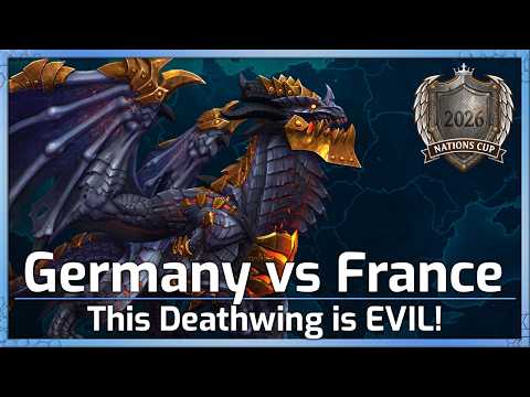 France vs. Germany- EVIL Deathwing! - Nations Cup Groups - Heroes of the Storm