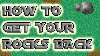 Animal Crossing New Horizons - Can You Get Your Rocks Back? (Quick Tips)