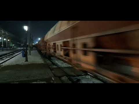 Marfar DB trecând în Viteza prin Gara Suceava (21/02/2023)