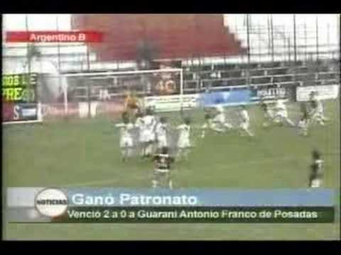 Argentino B - Guaraní AF 0 - Patronato 2 (Alma y Corazón)