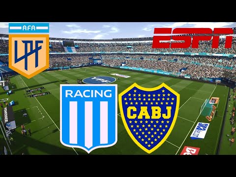 RACING CLUB VS BOCA JUNIORS - LIGA PROFESIONAL ARGENTINA 2025 - ESTADIO PRESIDENTE PERÓN - ESPN TV