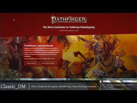 Pathfinder 2E - Pre Launch Look!