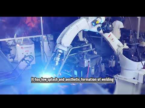 Mild steel robotic arm for industrial purposes