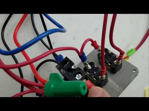 Ignition switch panel installation