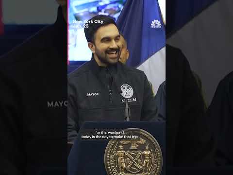 Mamdani urges New Yorkers to stay home once massive winter storm hits the city