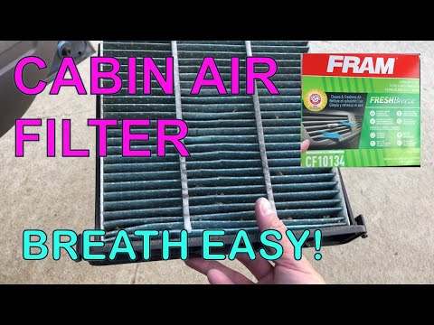 Installing a FRAM FRESHBREEZE CABIN AIR FILTER for FIRE SEASON (Civic 2006-2011 8th Gen)