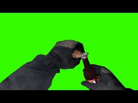 COD Beer & Smoking (green screen)