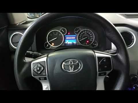 How to reset maintenance required light Toyota Tundra and Sequoia 2000-2015