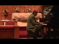 Jeff plays Oh Christmas Tree, Jim Brickman version from The Gift almbum