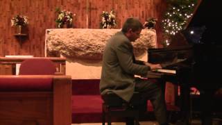 Jeff plays Oh Christmas Tree, Jim Brickman version from The Gift almbum