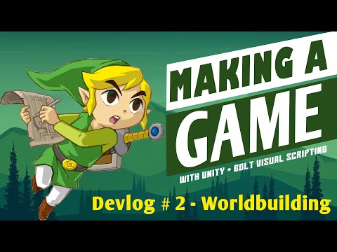 Making A Game with Unity + Bolt Visual Scripting: Devlog # 2 - World Building