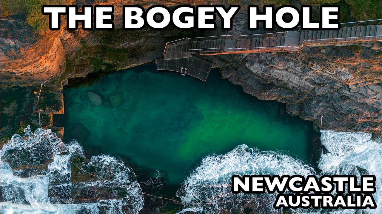 Discover The Bogey Hole from the air, where every frame captures its grandeur and geography.