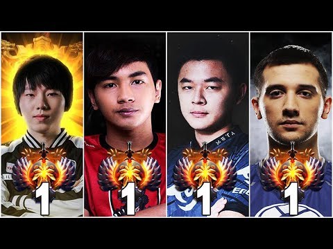 THE BEST PLAYERS IN THE WORLD - TOP 1 OF EVERY REGION (Arteezy, Paparazi, inYourdreaM, MidOne) Dota2