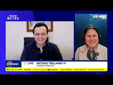 DZXLInterviews | Karapatan ng sinuman na maghain ng impeachment complaint kay PBBM —Trillanes