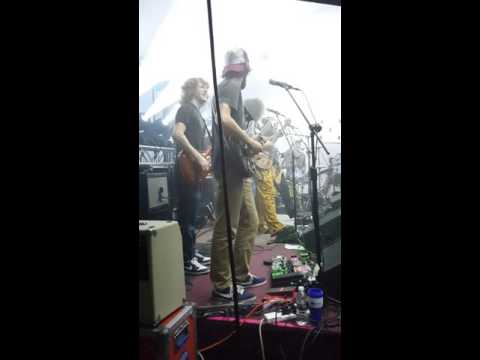 Mike Gantzer of Aqueous sits in with Pigeons Playing Ping Pong, 12-5-15