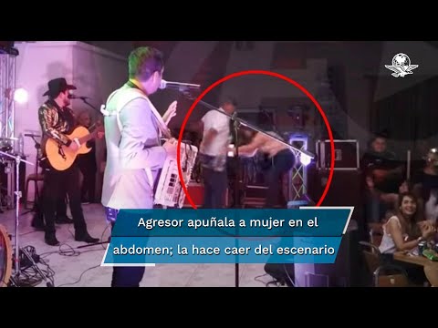 Hombre apuñala a mujer en pleno concierto de Paco Barrón y sus Norteños Clan