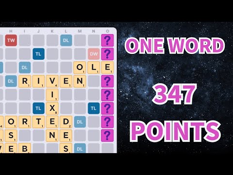 The Highest-Scoring Scrabble Word I've Ever Seen