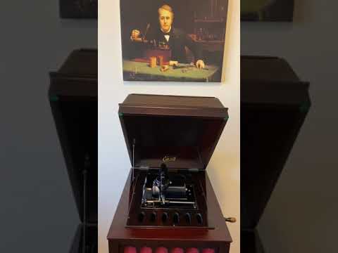 Edison blue amberol cylinder 3794 - The Lord’s Prayer Doxology by Rev W H Morgan D D