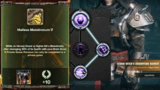 Getting Malleus Monstronum Penance with a meme Brain Burst build | Warhammer 40K: DARKTIDE