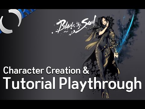 Character Creation and Tutorial Playthrough