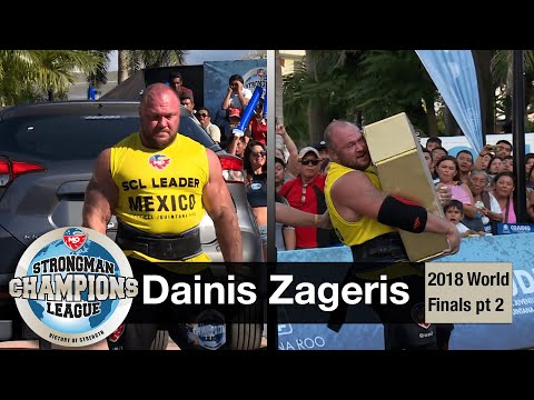 Dainis Zageris highlights | 2018 World Finals pt2 | Strongman Champions League