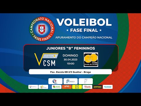VC SÃO MIGUEL x CE LEVADA - FASE FINAL JUNIORES "B" FEMININOS 2023