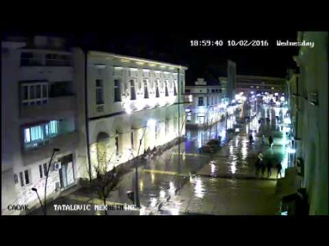 CACAK UZIVO - GRADSKO SETALISTE