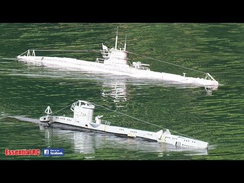 SURFACE RUNNING !!! ORP Dzik (P52) RC SUBMARINE
