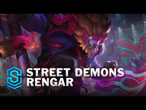 Street Demons Rengar Skin Spotlight - League of Legends