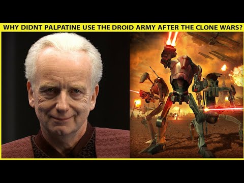 Why Didn't Palpatine Use The CIS Droid Army After The Clone Wars?