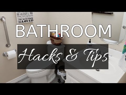 BATHROOM HACKS & TIPS | SHOWER | TOILET & MORE