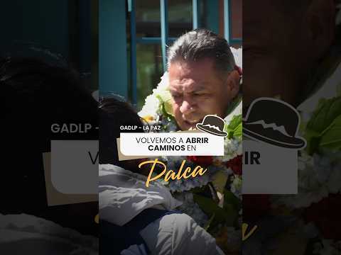 Gobernación de La Paz reinicia obras de la carretera Apaña–Lambate–La Plazuela Fase 3