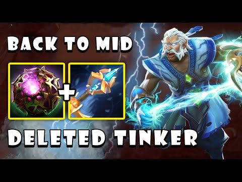 The Real Tinker Counter by Playing Zeus Mid with Max Q to Win  | Guides Gameplay - Dota 2 7.29