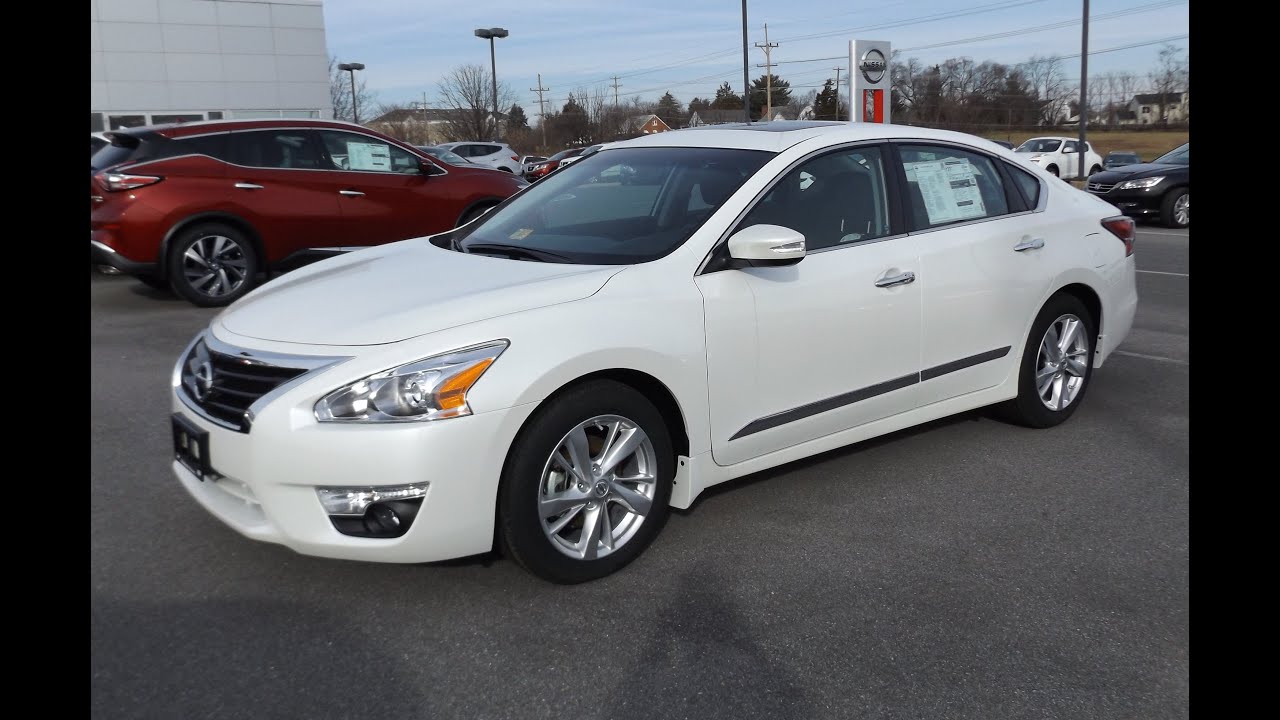 2015 Nissan Altima 2.5 SL Start Up, Tour and Review