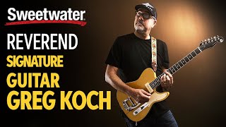 Video thumbnail for Greg Koch Demos His New Signature Reverend Guitar by Sweetwater