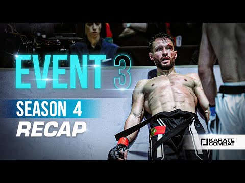 Karate Combat Season 4: Event 03 - Recap
